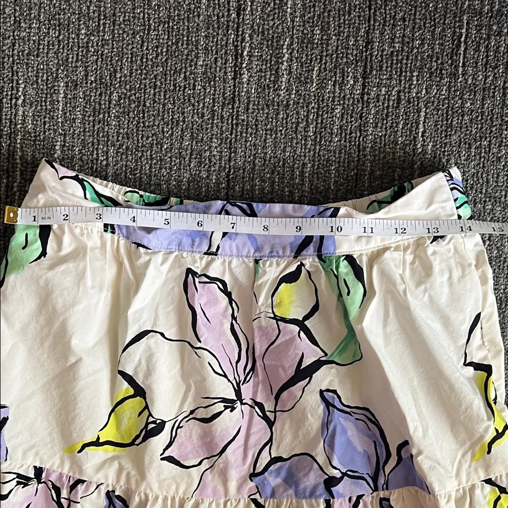 🌸 A New Day Floral One-Shoulder Crop Top & Tiered Skirt Set w/ Pockets | Size M - Picture 8 of 13